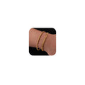 Pack 2 Pulseras Doradas para Hombre | Chapado en Oro 14K